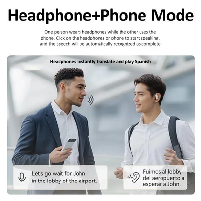 Advanced AI Translator Earbuds for Effortless Global Communication in Real-Time